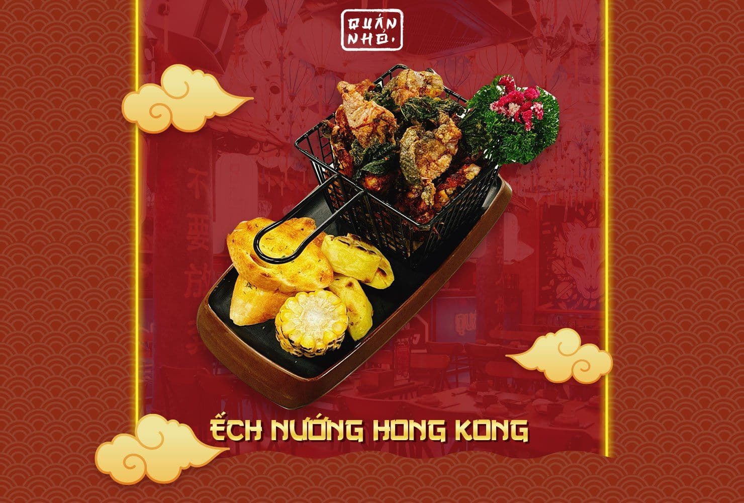 Ếch nướng Hong Kong