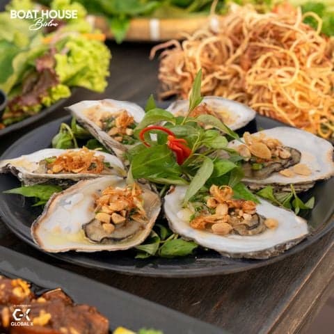 Hầu nướng mỡ hành